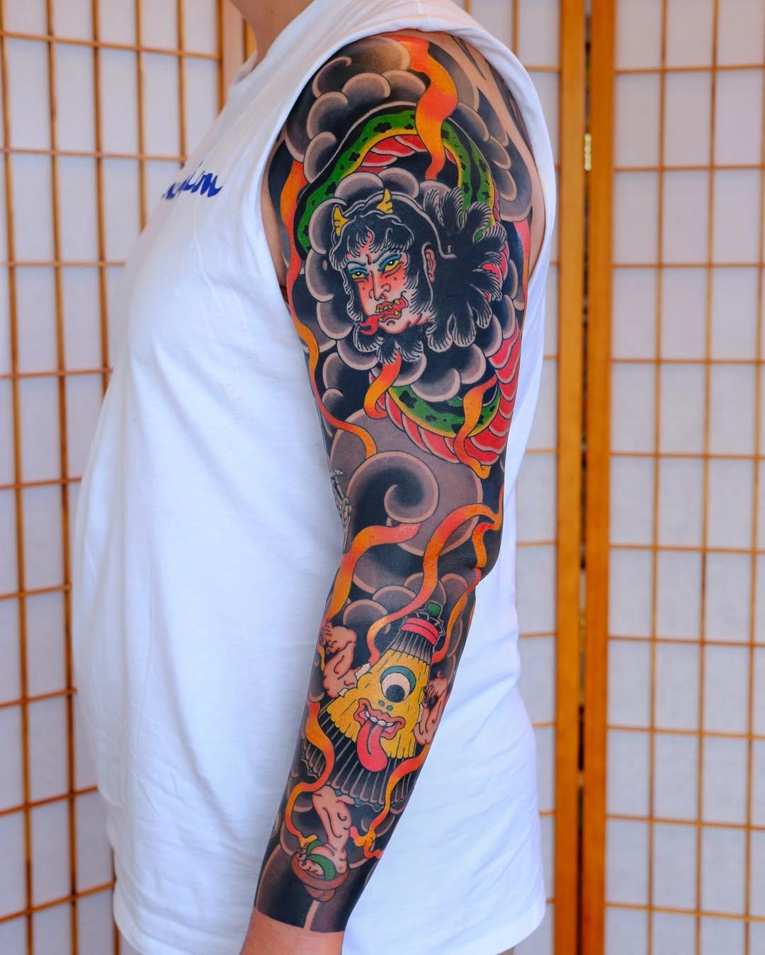 Travail de Mila Tattoos