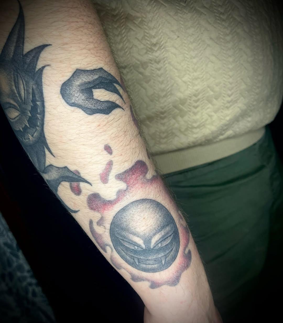 Tatouage Pokémon couleur illustratif — kary.tattoo