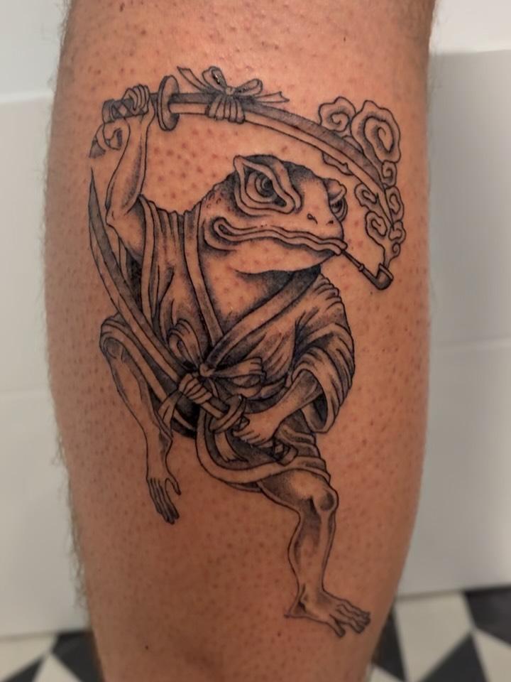 Tatouage custom — faustinegaribal