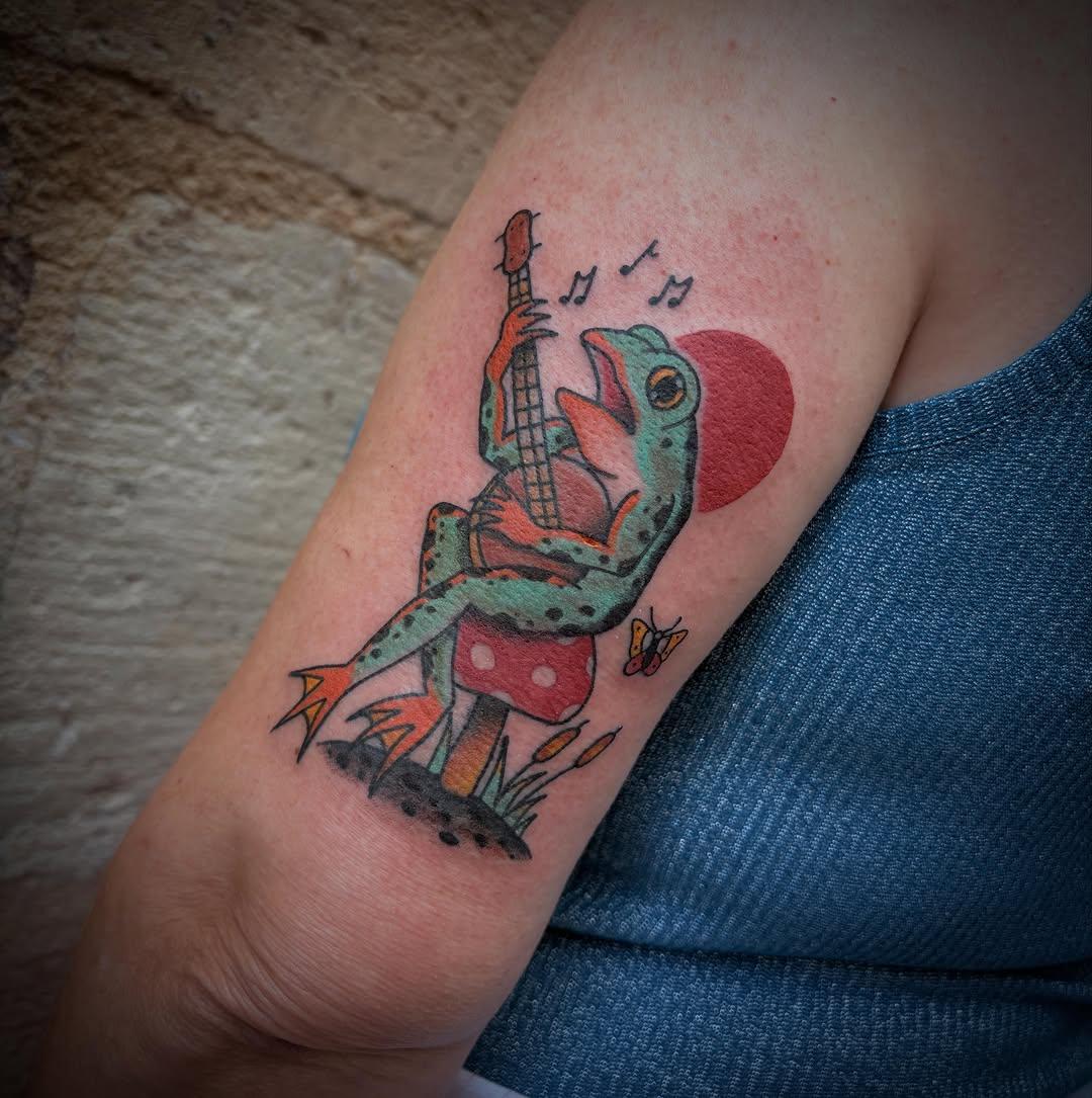 Tatouage traditionnel old school — nico.tattooing
