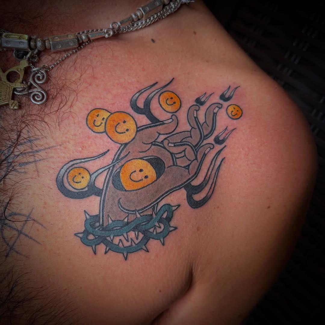 Tatouage old school classique flash — nico.tattooing