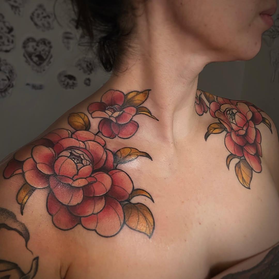 Tatouage couleur illustratif — madeleine_inked
