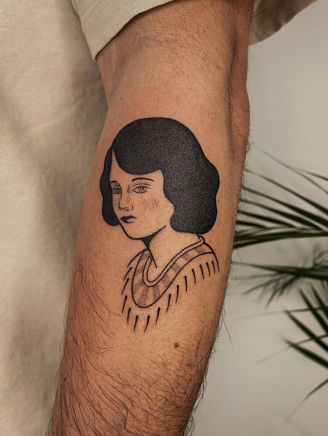 Portrait de famille, handpoke — cool_piga
