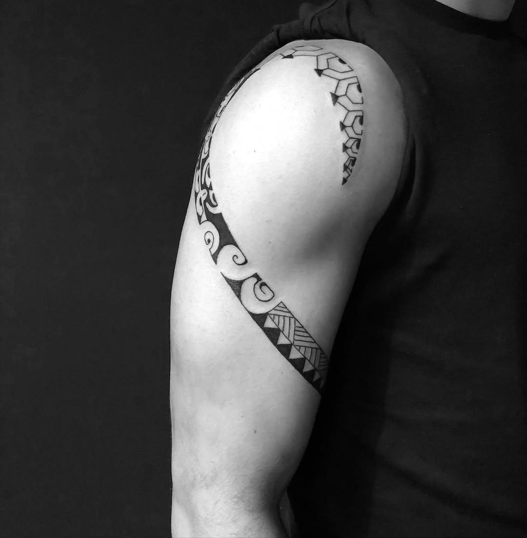 Tatouage marquisien polynésien — xochipilitattoo