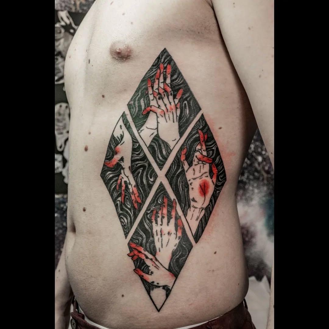 Travail de Leo Codh - Tattoo