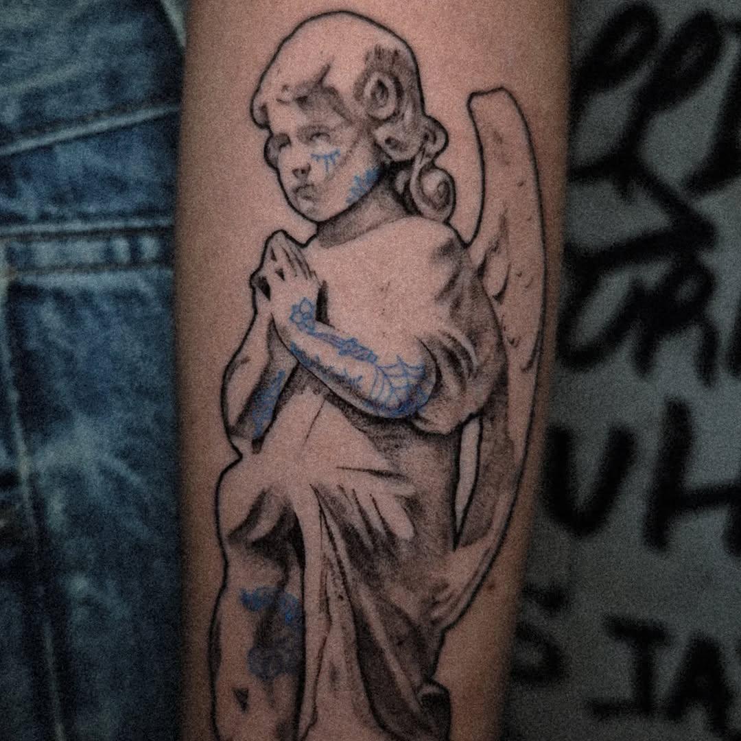 Hallelujah, blackwork pop culture — ratboi_ttt