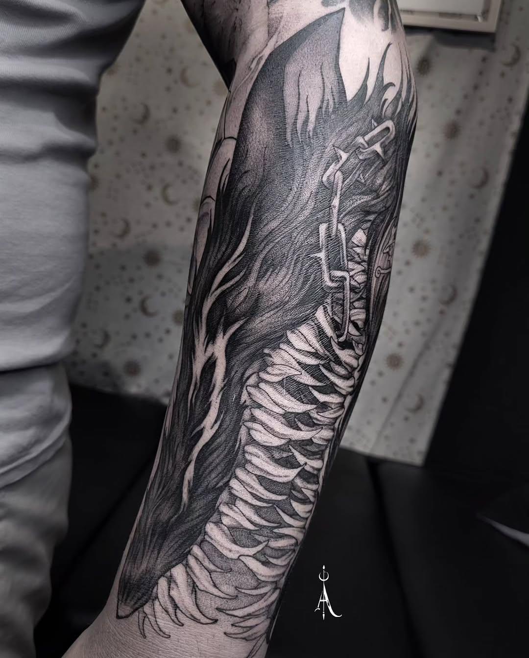 Travail de Anthea Tattoo