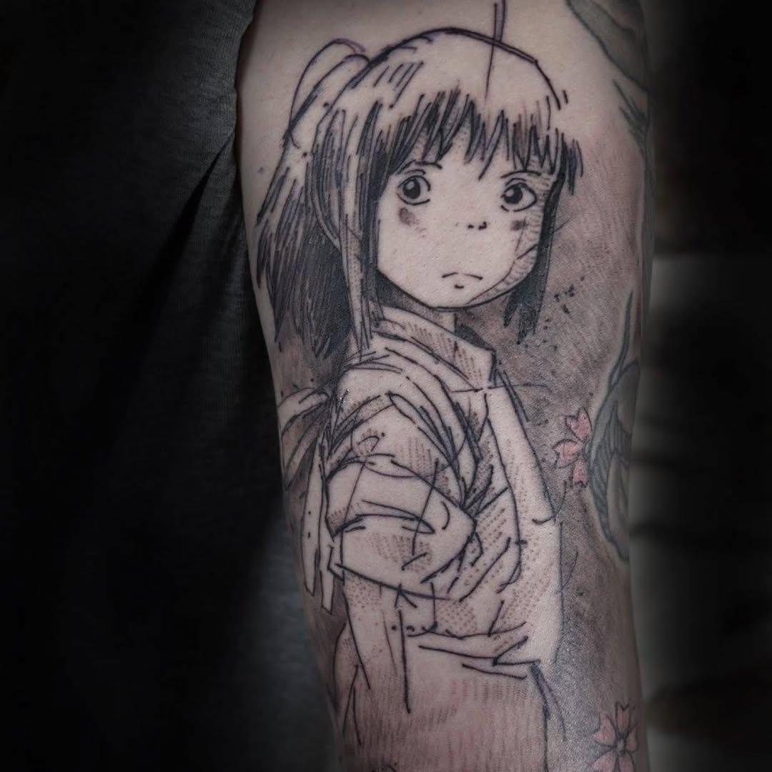 Tatouage Chihiro Spirited Away — selrakus