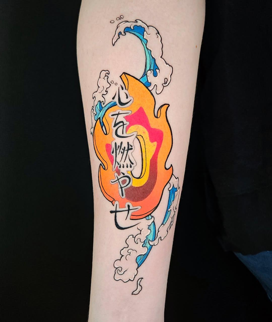 Tatouage Crâne Demon Slayer — belzebiche