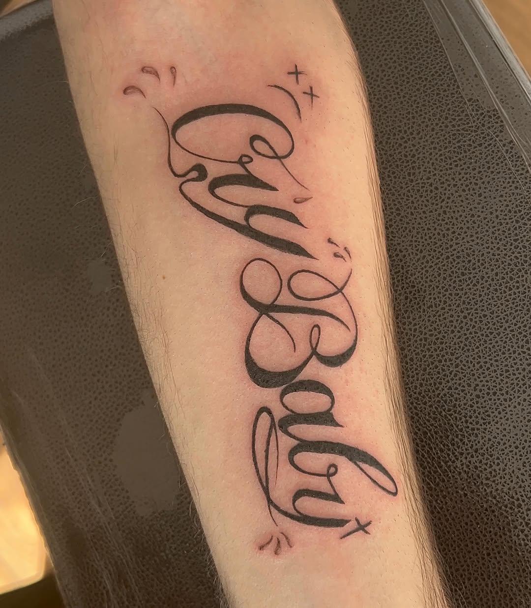 Cry Baby (Lil Peep), fine line — inkbyoce