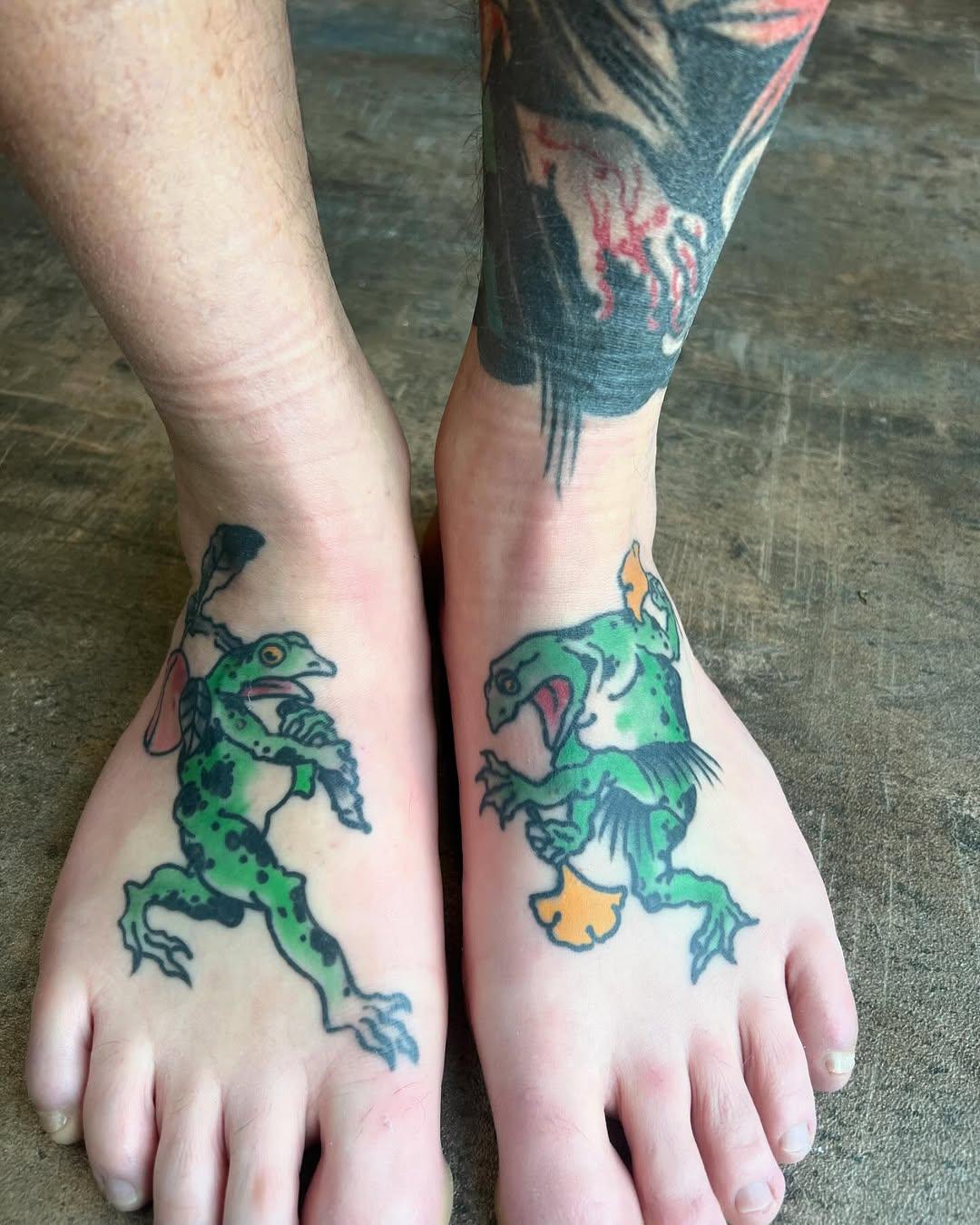 Tatouage Grenouille — twix_irezumi