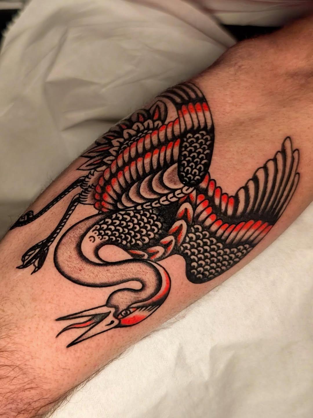 Tatouage Dragon avant-bras — paul_northe_tattoo
