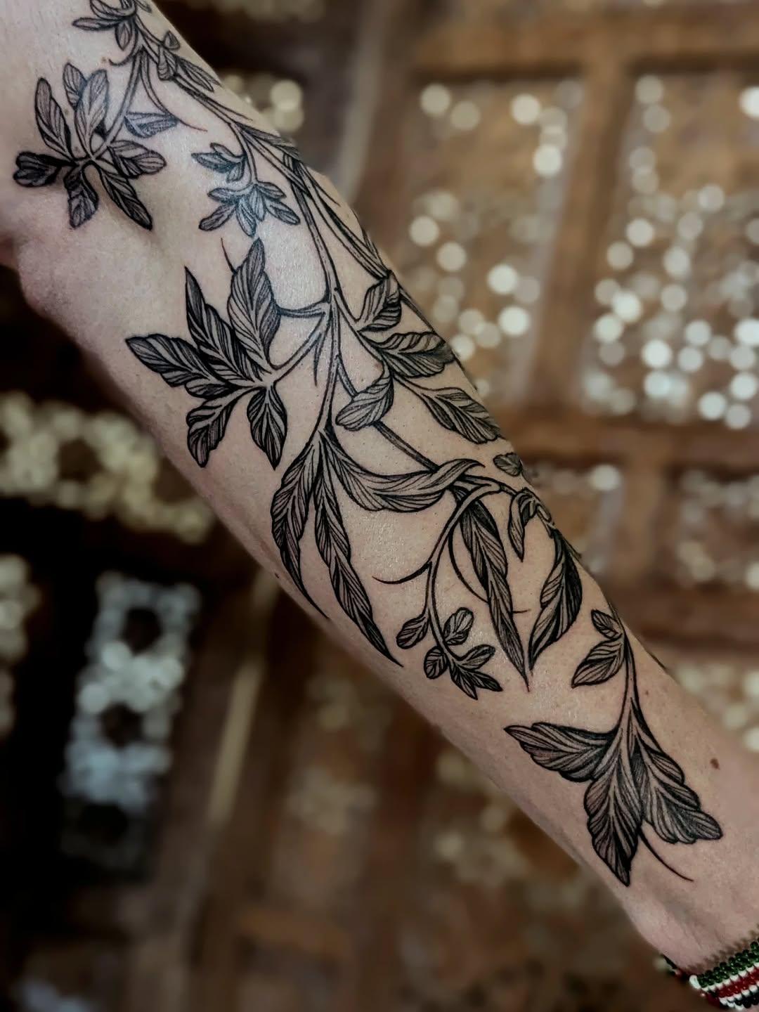 Travail de Jehanne Eller . Tatouage Illustration